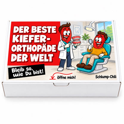 Der beste Kieferorthopäde der Welt – Vorderansicht
