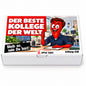 Der beste Kollege der Welt – weiße Geschenkbox, Vorderansicht