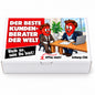 Der beste Kundenberater der Welt – Geschenkschachtel frontal