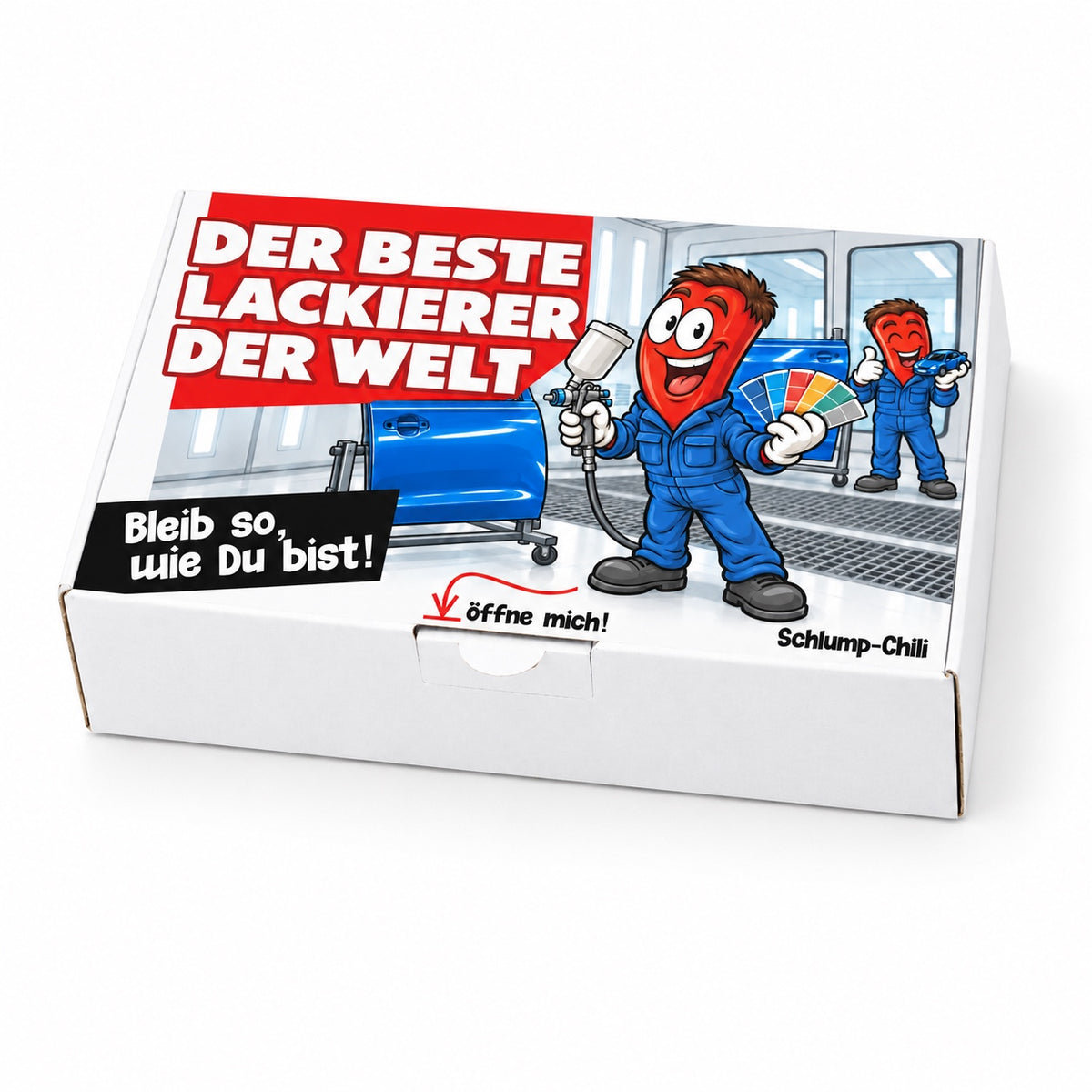 Der beste Lackierer der Welt – Schachtel schräg