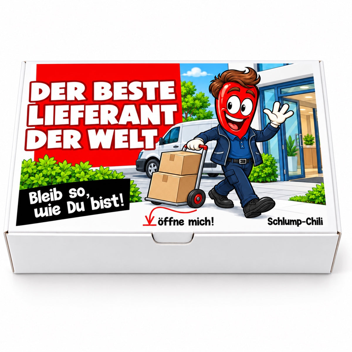 Der beste Lieferant der Welt – Vorderansicht