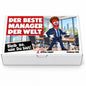 Der beste Manager der Welt – weiße Geschenkbox, Vorderansicht