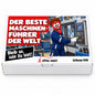 Der beste Maschinenführer der Welt – Geschenkbox Vorderansicht