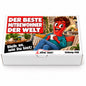 Der beste Mitbewohner der Welt – weiße Geschenkbox, Vorderansicht