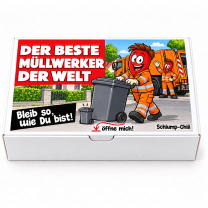 Der beste Müllwerker der Welt – Schachtel frontal