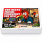 Der beste Musikproduzent der Welt – Frontansicht der Chili-Geschenkbox