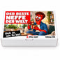 Der beste Neffe der Welt – weiße Geschenkbox, Vorderansicht