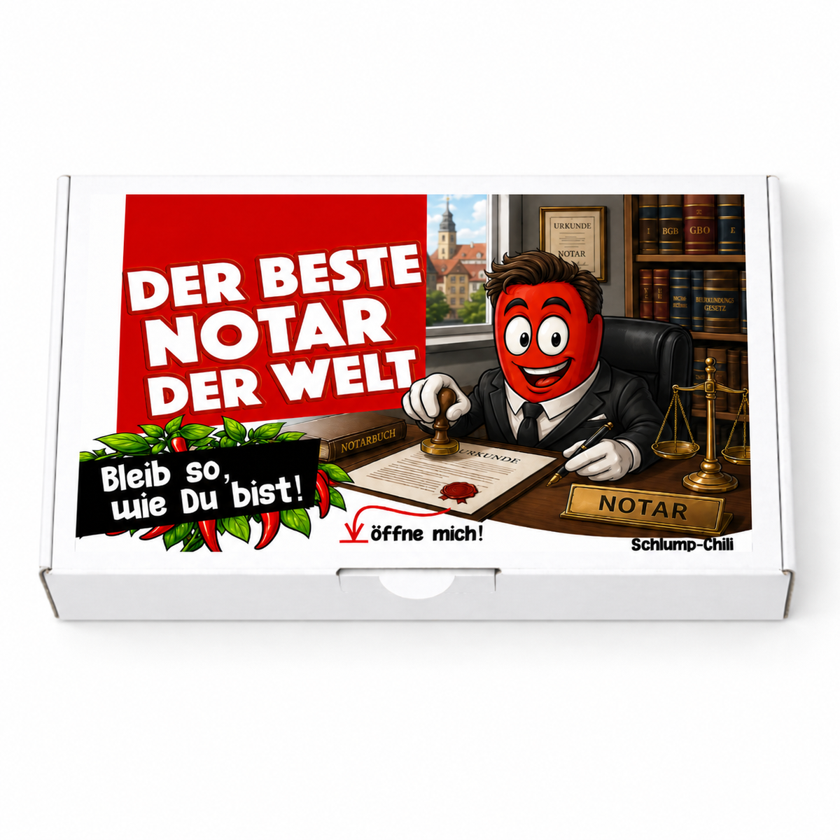 Geschenk für den besten Notar
