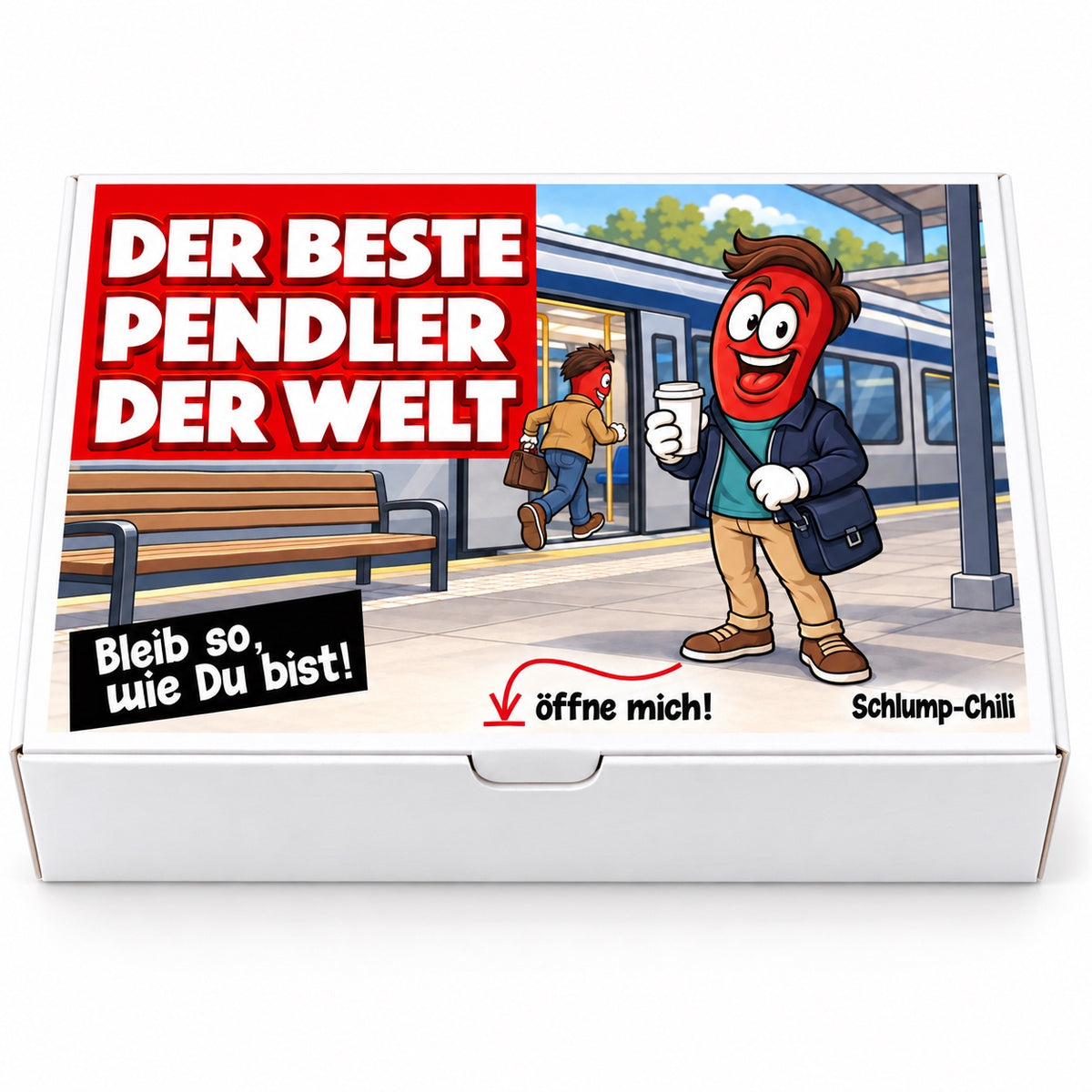 Der beste Pendler der Welt – Vorderansicht