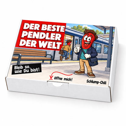 Der beste Pendler der Welt – Schrägansicht