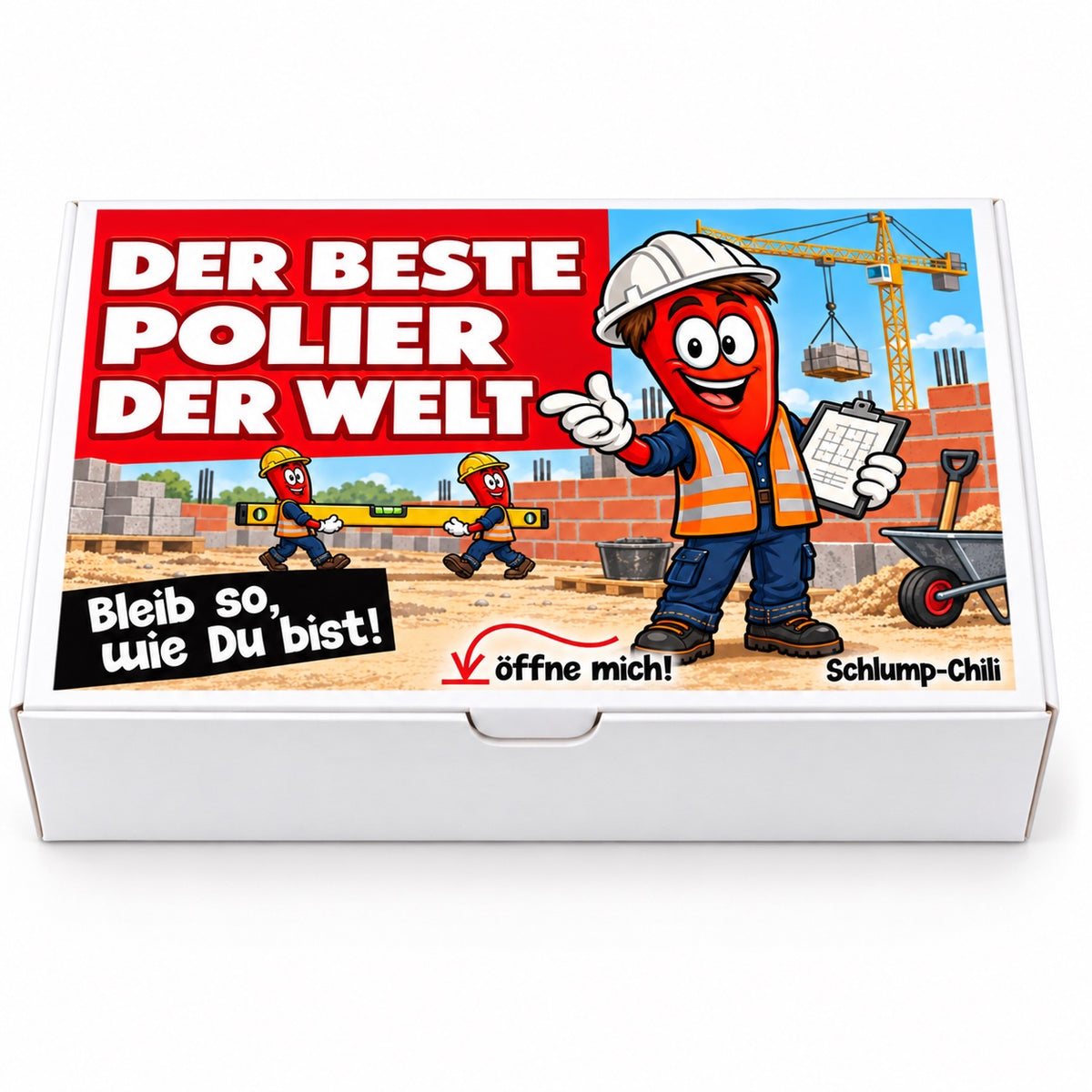 Der beste Polier der Welt – Schachtel frontal