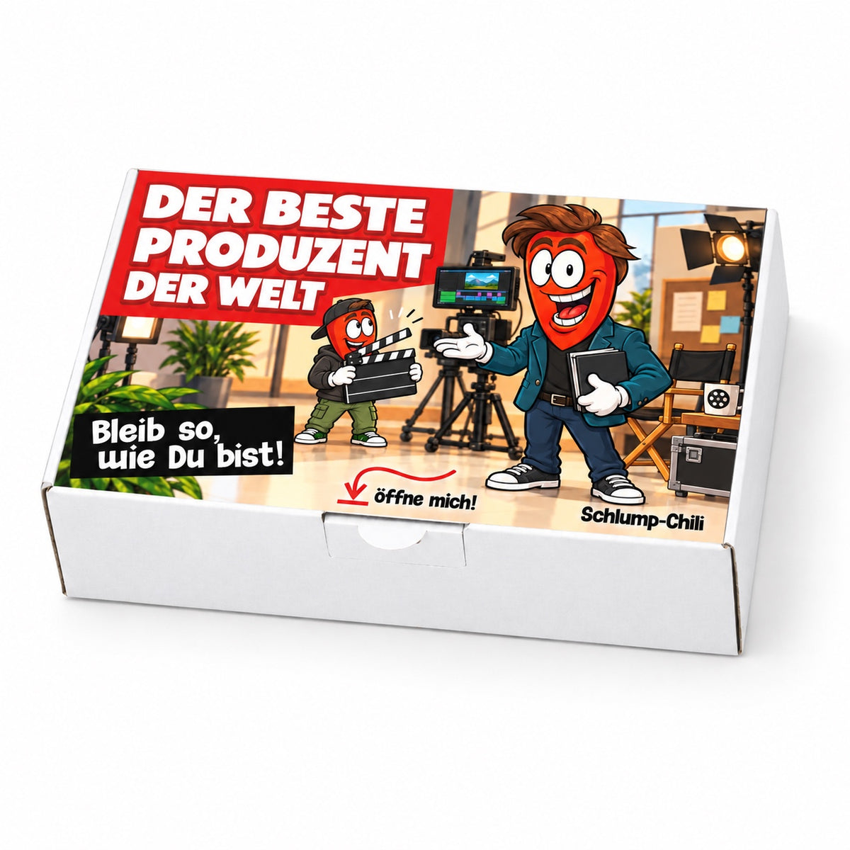 Der beste Produzent der Welt – Geschenkschachtel schräg