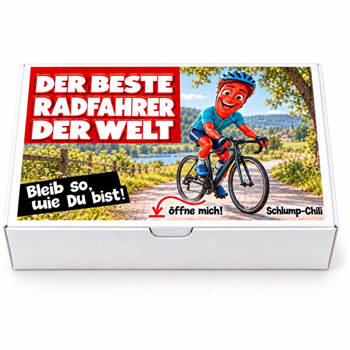 Der schärfste Radfahrer der Welt - Ein witziges Geschenk!