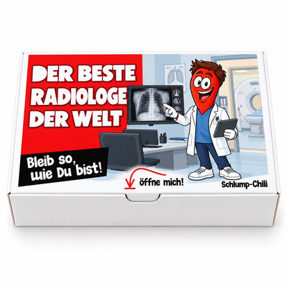 Der beste Radiologe der Welt – Geschenkschachtel frontal