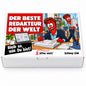 Der beste Redakteur der Welt – Geschenkbox Vorderansicht