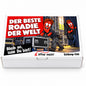 Der beste Roadie der Welt – weiße Geschenkbox, Vorderansicht