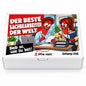 Der beste Sachbearbeiter der Welt – weiße Geschenkbox, Vorderansicht