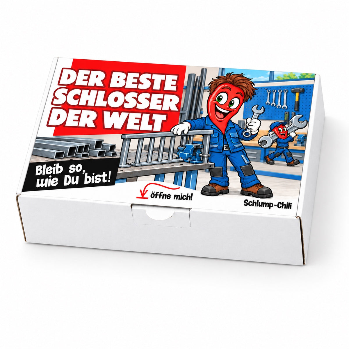 Der beste Schlosser der Welt – Schachtel schräg