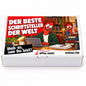 Der beste Schriftsteller der Welt – weiße Geschenkbox, Vorderansicht