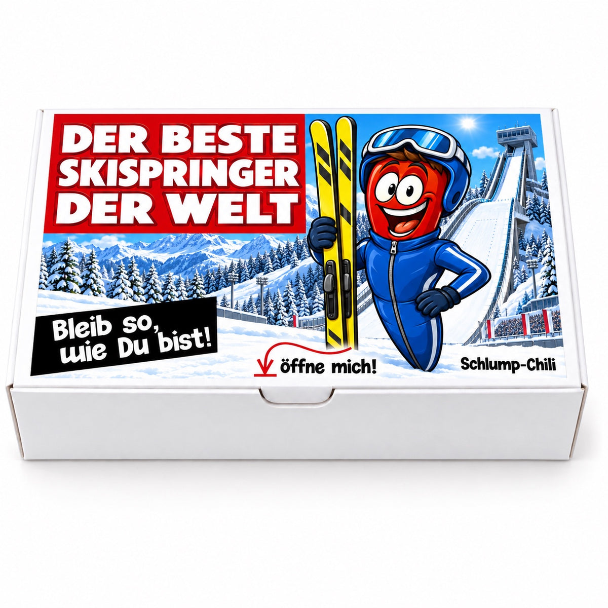 Der schärfste Skispringer der Welt - Ein witziges Geschenk!