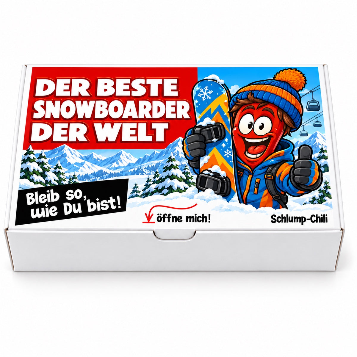 Der schärfste Snowboarder der Welt - Ein witziges Geschenk!