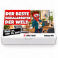 Der beste Sozialarbeiter der Welt – Geschenkbox Vorderansicht