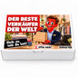Der beste Verkäufer der Welt – weiße Geschenkbox, Vorderansicht