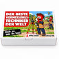 Der beste Vermessungstechniker der Welt – Schachtel frontal