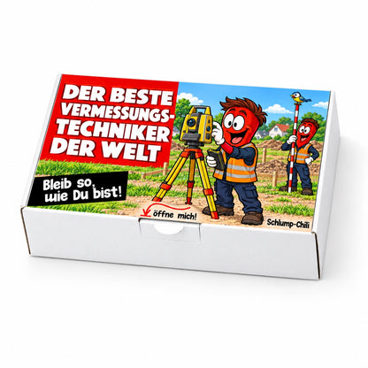 Der beste Vermessungstechniker der Welt – Schachtel schräg
