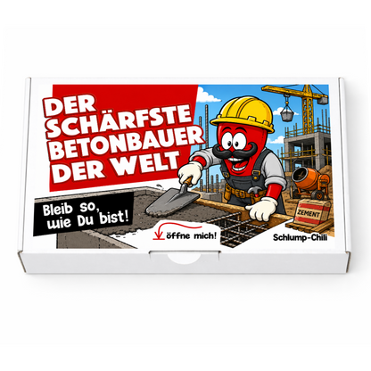 Der schärfste Betonbauer der Welt - Ein witziges Geschenk für Handwerker im Bau