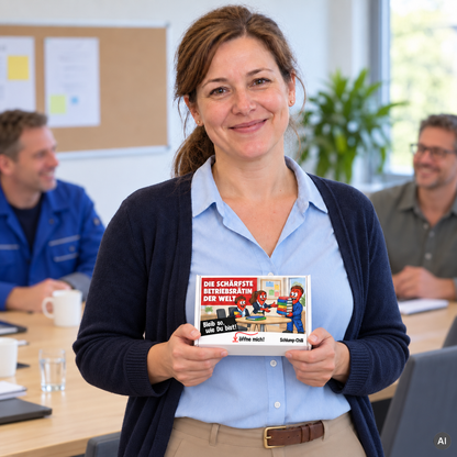 Die schärfste Betriebsrätin der Welt – Geschenkidee (AI)