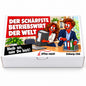 Der schärfste Betriebswirt der Welt – Geschenkbox Vorderansicht
