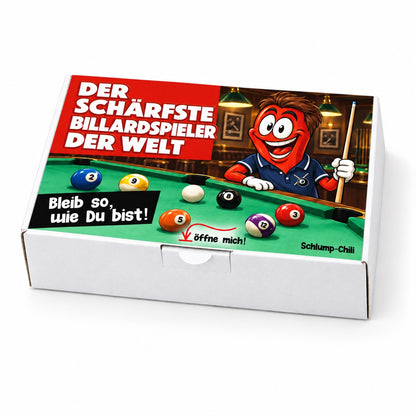 Der schärfste Billardspieler der Welt - Ein witziges Geschenk!