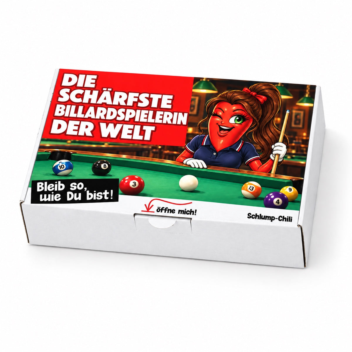 Die schärfste Billardspielerin der Welt - Ein witziges Geschenk!