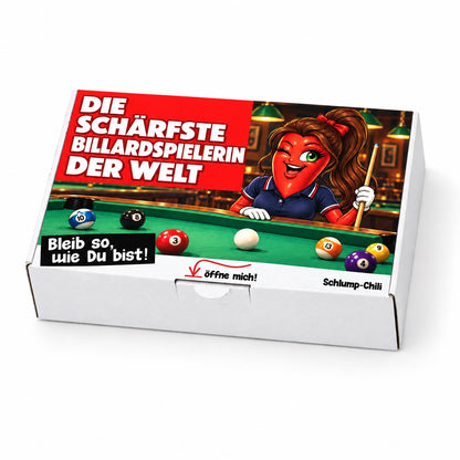 Die schärfste Billardspielerin der Welt - Ein witziges Geschenk!