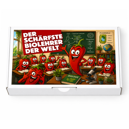 Der schärfste Biolehrer der Welt - Ein witziges Geschenk