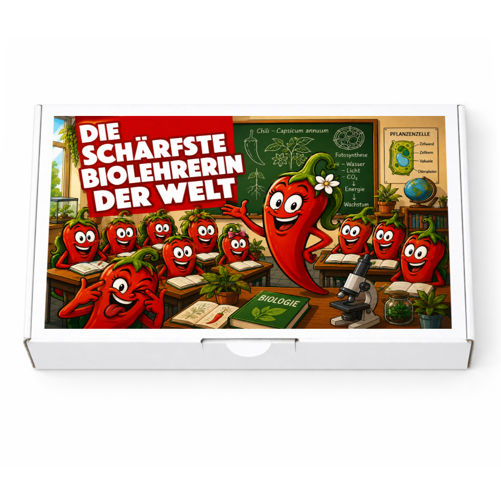 Die schärfste Biolehrerin der Welt - Ein witziges Geschenk