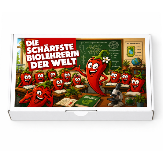 Die schärfste Biolehrerin der Welt - Ein witziges Geschenk