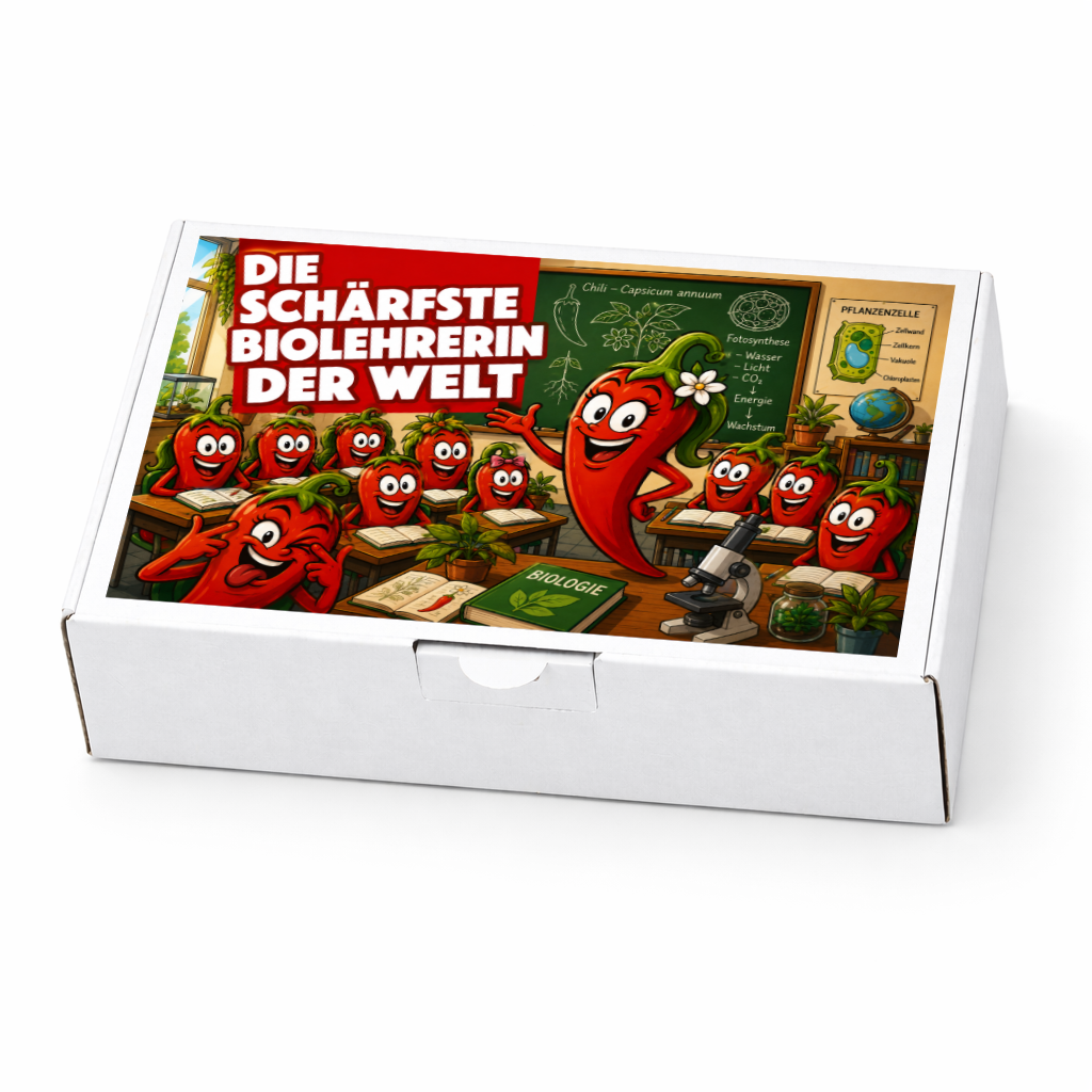 Die schärfste Biolehrerin der Welt - Ein witziges Geschenk