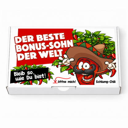 Der beste Bonus-Sohn der Welt Geschenkset
