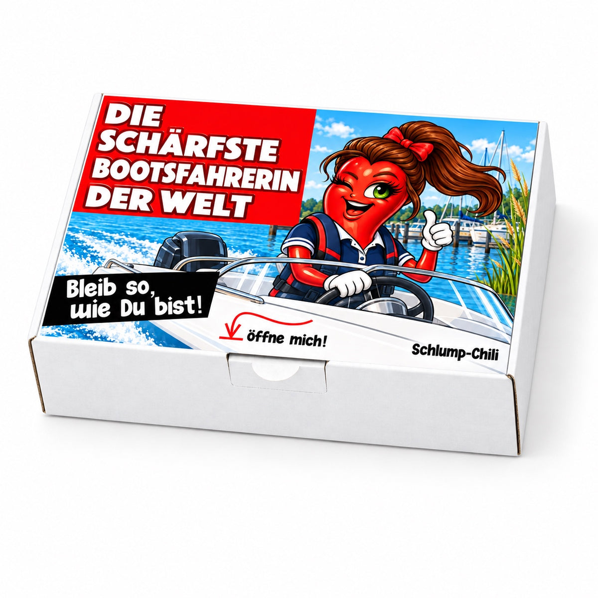Die schärfste Bootsfahrerin der Welt - Ein witziges Geschenk!