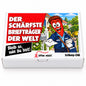 Der schärfste Briefträger der Welt – Geschenkbox Vorderansicht