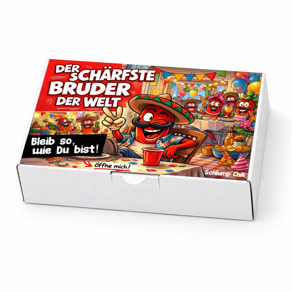Der schärfste Bruder der Welt - Ein witziges Geschenk!