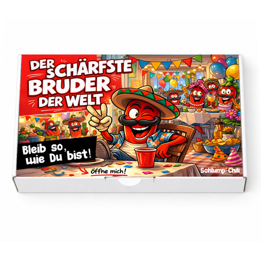 Der schärfste Bruder der Welt - Ein witziges Geschenk!