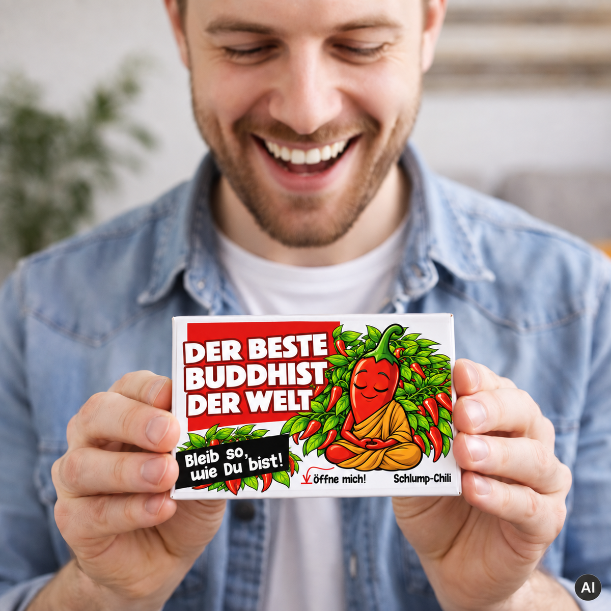 Der schärfste Buddhist  der Welt - Ein witziges Geschenk!