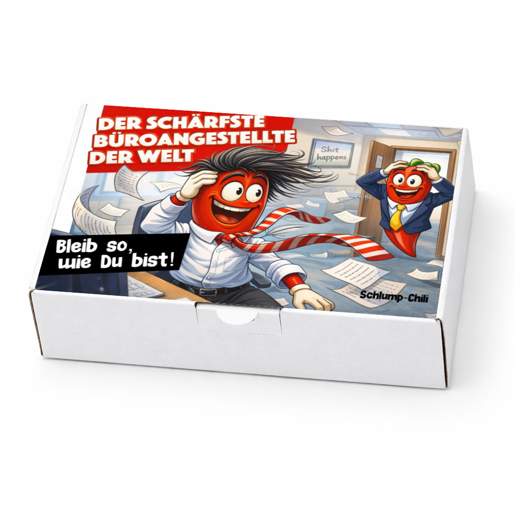 Der schärfste Büroangestellte der Welt - Ein witziges Geschenk Set für den Kollegen