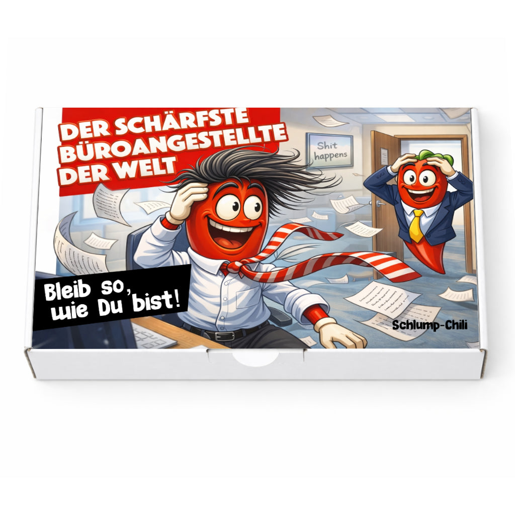 Der schärfste Büroangestellte der Welt - Ein witziges Geschenk Set für den Kollegen