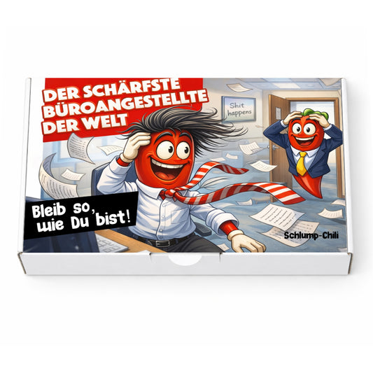 Der schärfste Büroangestellte der Welt - Ein witziges Geschenk Set für den Kollegen
