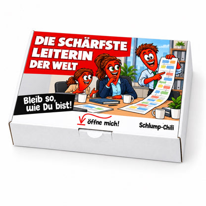 Die schärfste Leiterin der Welt – Büroleiterin – Schrägansicht