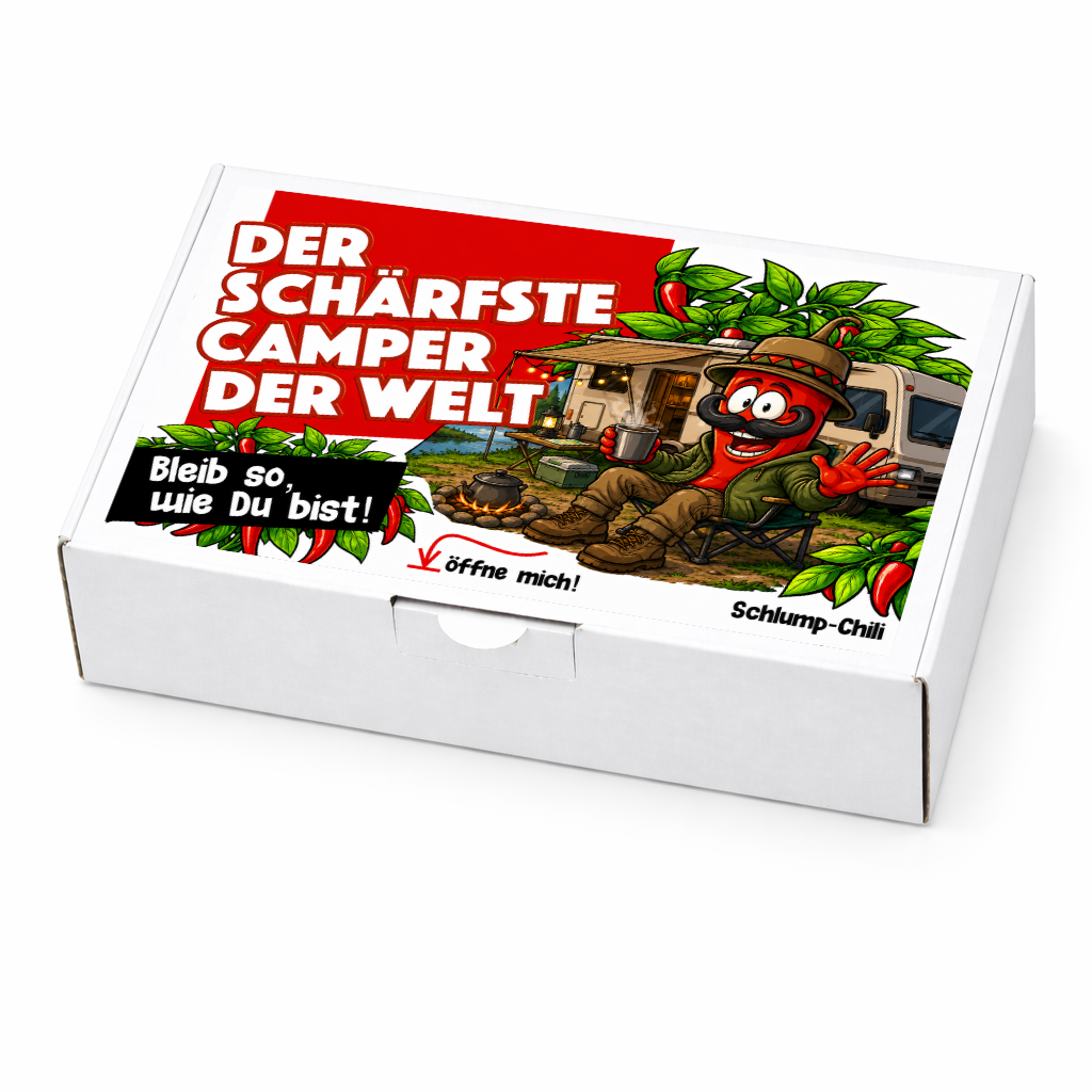 Der schärfste Camper der Welt witziges Geschenk Set für Camping Fans
